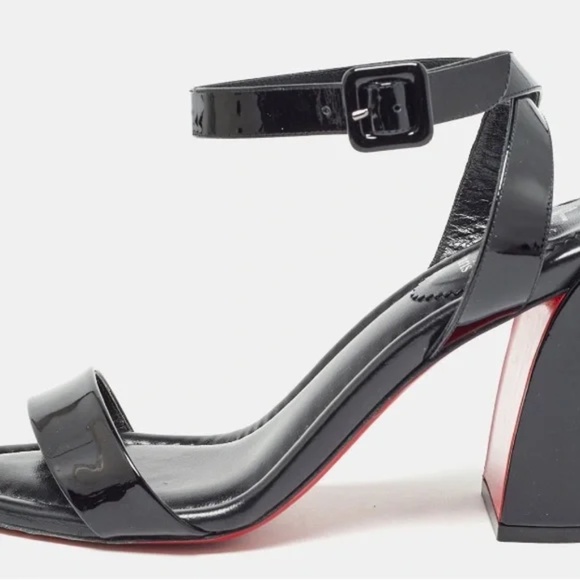 ***3 DAY SALE*** Christian Louboutin Miss Sabina 85 mm Strappy sandals - Black - Picture 4 of 11